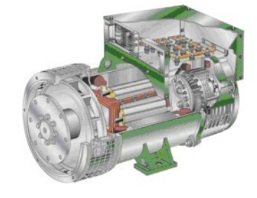 人民路街道发电机内部结构图 人民路街道发电机内部结构图